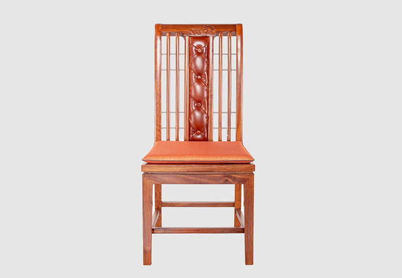 肇庆芙蓉榭中式实木餐椅效果图